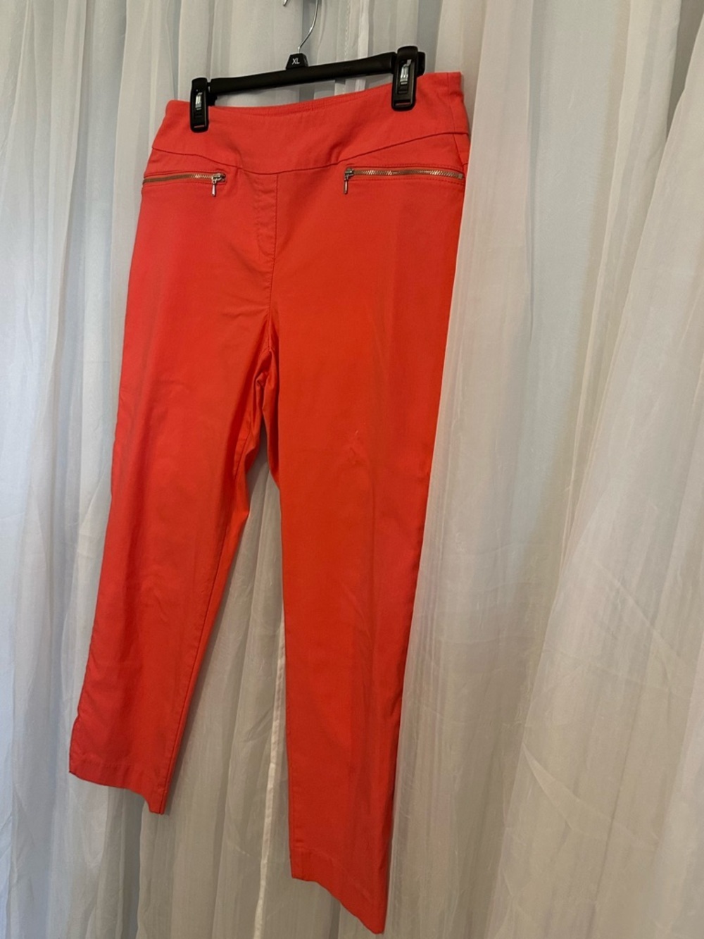 Westbound Coral Stretch Pull-On Pants with Zip Accent size 12 - Picture 2 of 7
